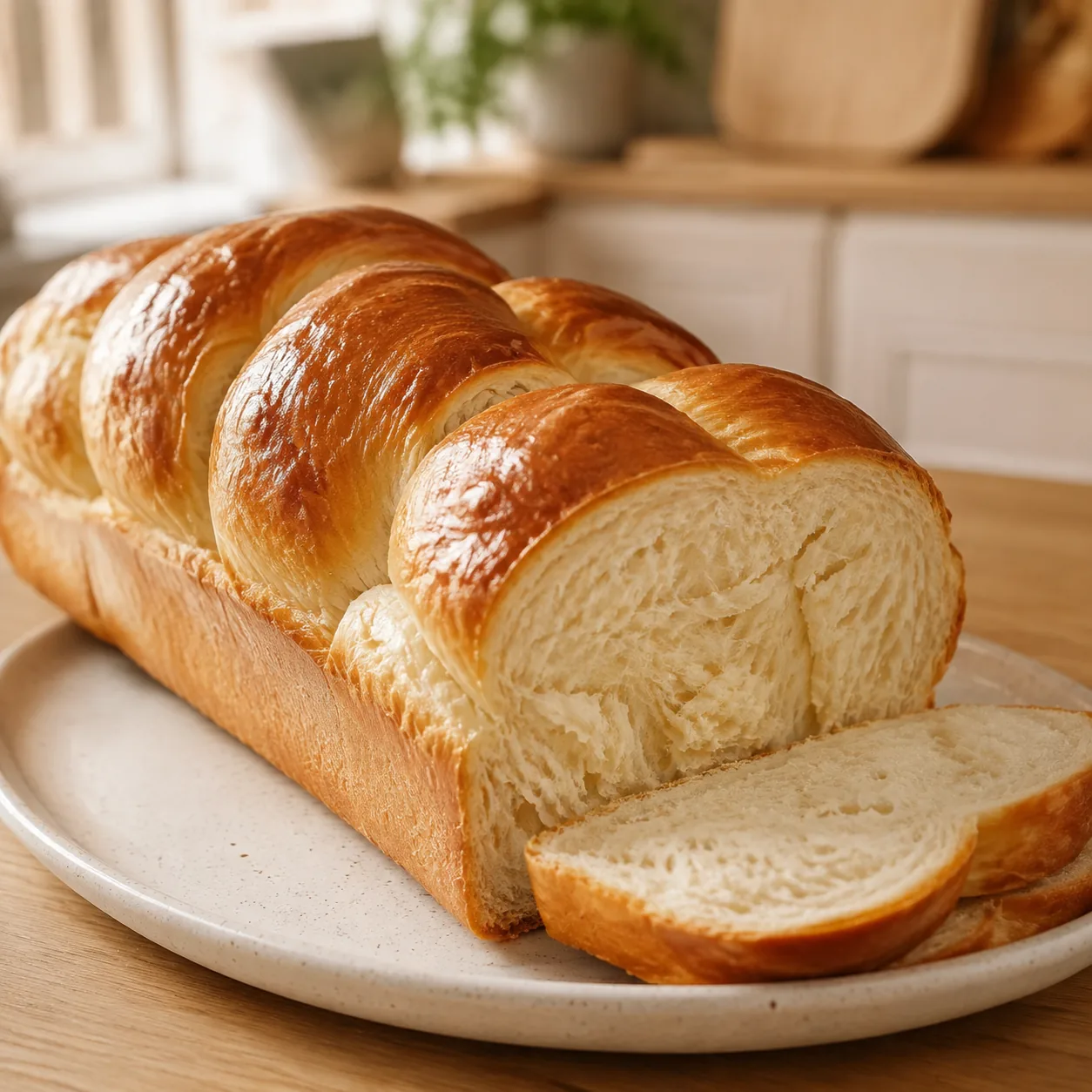 Pão Trançado de Nuvem